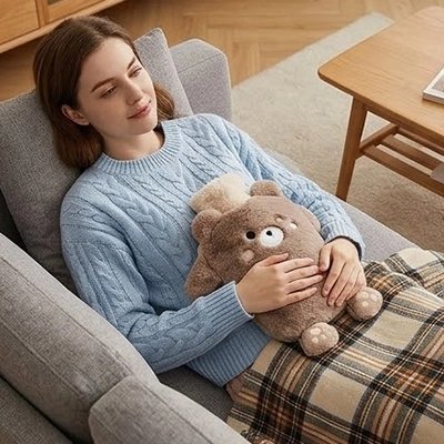 Bouillotte peluche